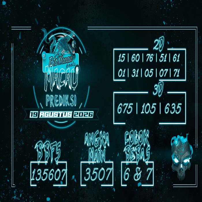 prediksi MACAU 19-Aug-2026