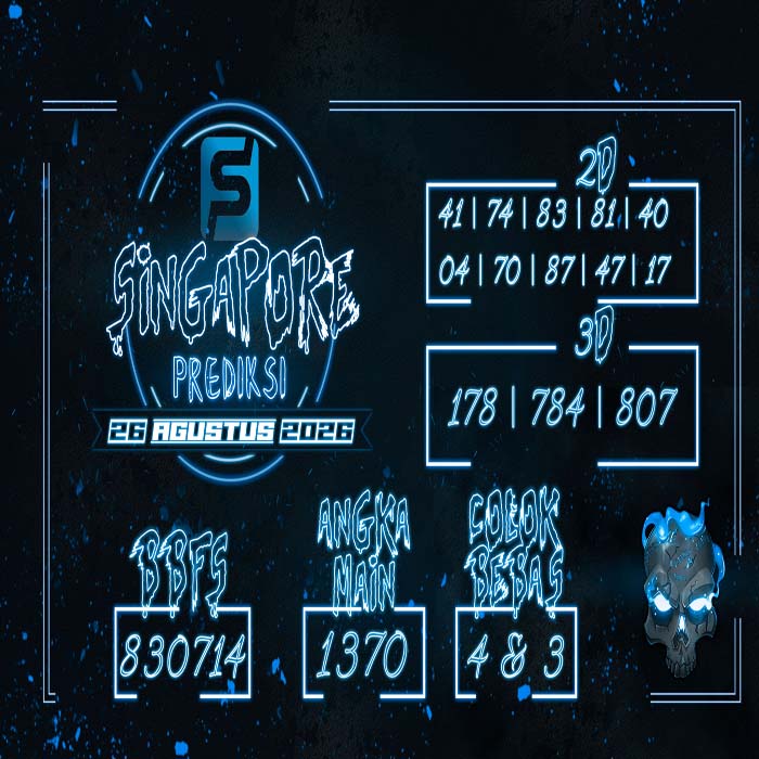 prediksi SINGAPORE 26-Aug-2026