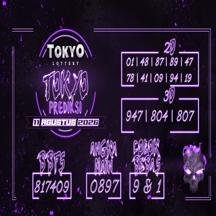 prediksi TOKYO 11-Aug-2026