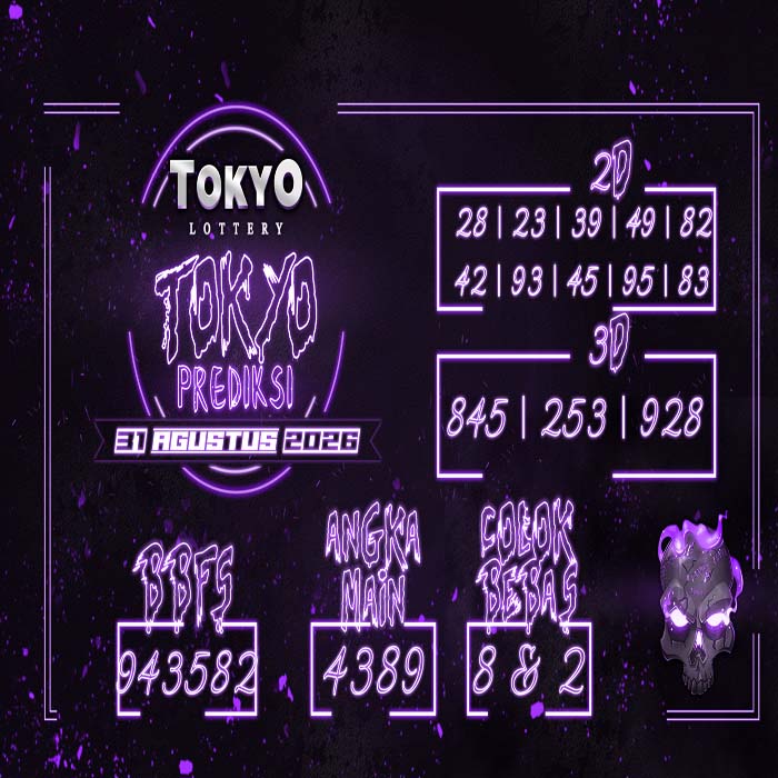 prediksi TOKYO 31-Aug-2026