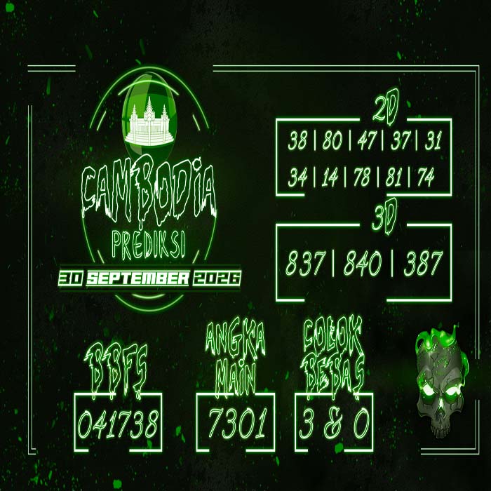 prediksi CAMBODIA 30-Sep-2026