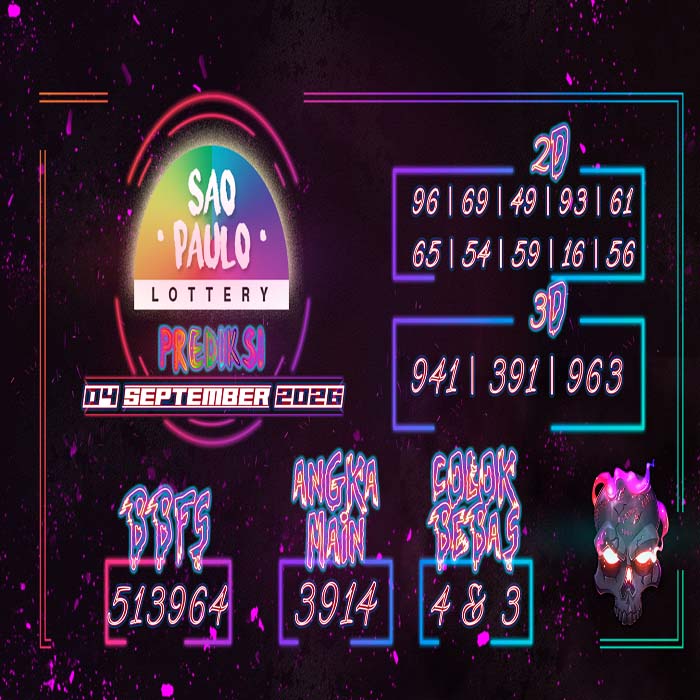 prediksi SAO PAULO 4-Sep-2026