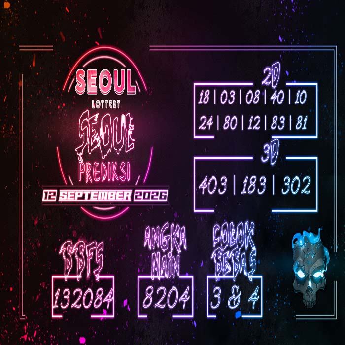 prediksi SEOUL 12-Sep-2026