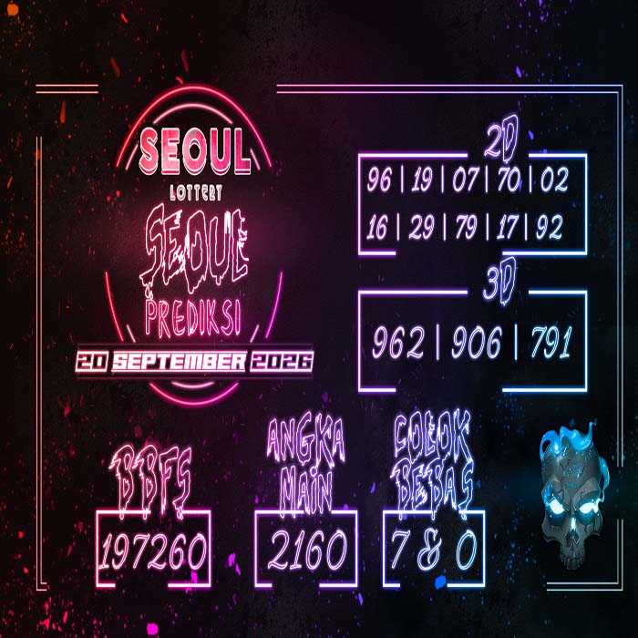 prediksi SEOUL 20-Sep-2026