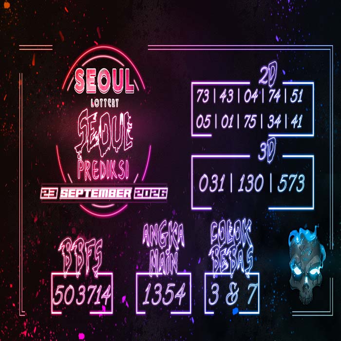 prediksi SEOUL 23-Sep-2026