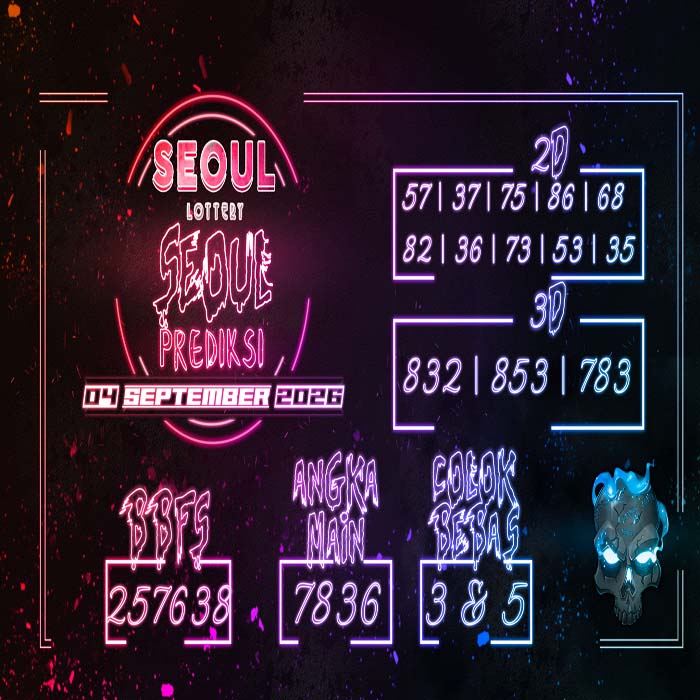 prediksi SEOUL 4-Sep-2026