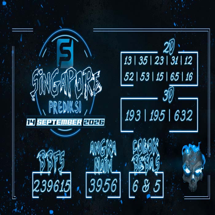 prediksi SINGAPORE 14-Sep-2026