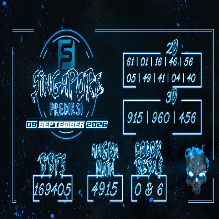 prediksi SINGAPORE 9-Sep-2026