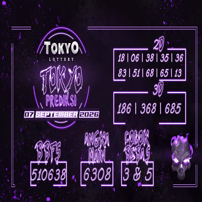 prediksi TOKYO 7-Sep-2026