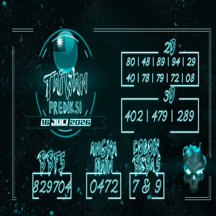 PREDIKSI TOGEL TAIWAN TERJITU