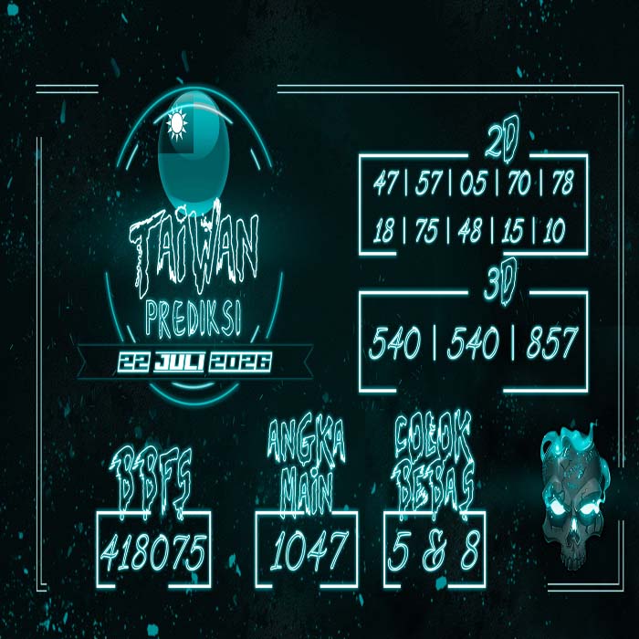 PREDIKSI TOGEL TAIWAN TERJITU