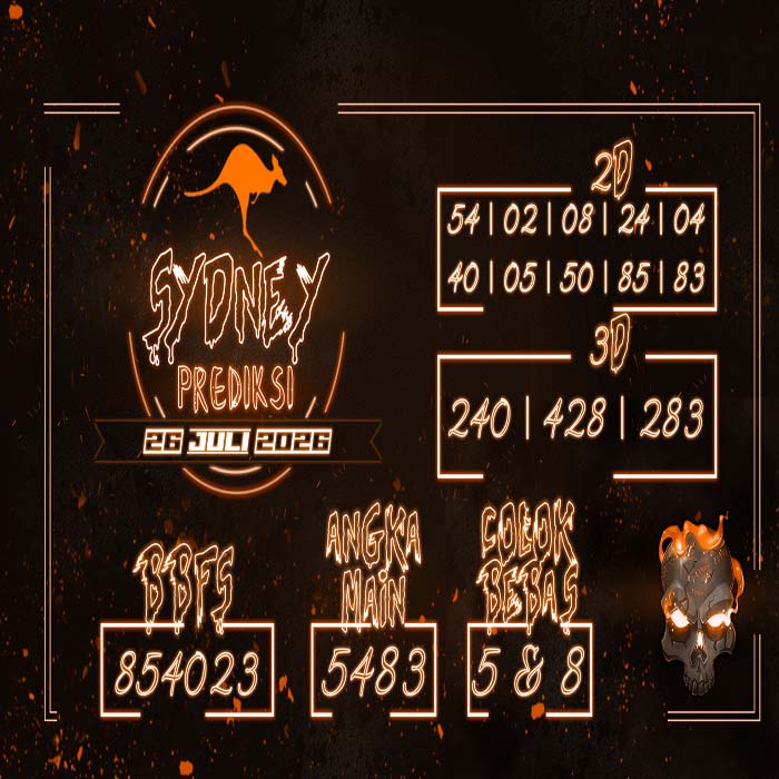 PREDIKSI TOGEL SYDNEY TERJITU