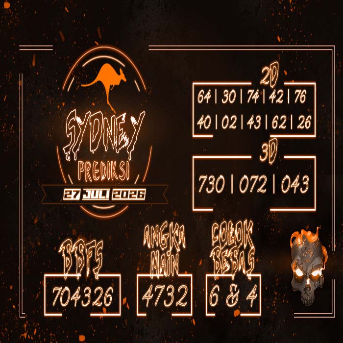 PREDIKSI TOGEL SYDNEY TERJITU