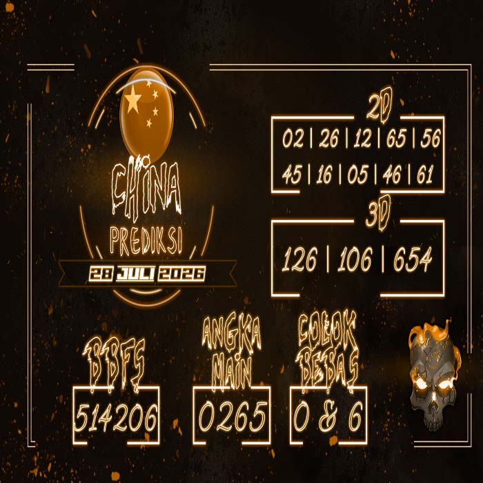 PREDIKSI TOGEL CHINA TERJITU